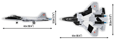 Top Gun SU-57 Felon brick plane model - COBI 5921 - 816 bricks Planes Cobi 