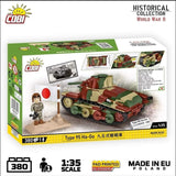 Type 95 Ha-Go tank brick model - COBI 3115 - 380 bricks Tank Cobi 