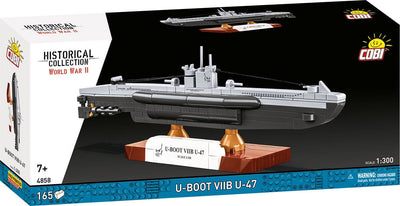 U-BOOT U-47 VIIB submarine brick model - COBI 4858 - 165 bricks Ship Cobi 