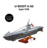 U-BOOT U-52 VIIB submarine brick model - COBI 4852 - 470 bricks Ship Cobi 