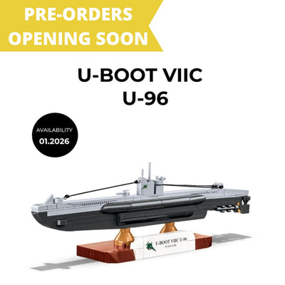 U-Boot VIIC U-96 submarine brick model - COBI 4857 - 158 bricks Ship Cobi 