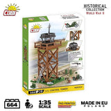 US Control Tower brick model - COBI 3125 - 664 bricks Architecture Cobi 