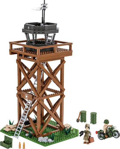 US Control Tower brick model - COBI 3125 - 664 bricks Architecture Cobi 