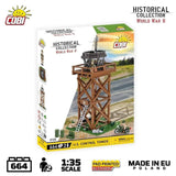 US Control Tower brick model - COBI 3125 - 664 bricks Architecture Cobi 