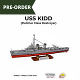 USS Kidd battleship brick model - COBI 4866 - 700 bricks Ship Cobi 