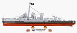 USS Kidd battleship brick model - COBI 4866 - 706 bricks Ship Cobi 