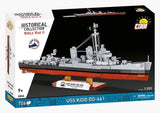 USS Kidd battleship brick model - COBI 4866 - 706 bricks Ship Cobi 