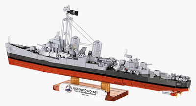 USS Kidd battleship brick model - COBI 4866 - 706 bricks Ship Cobi 