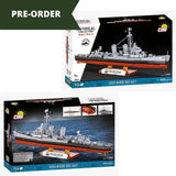 USS Kidd battleship brick model - COBI 4866 - 706 bricks Ship Cobi 