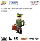 V2 rocket on Meiller vehicle brick model - COBI 3120 - 1191 bricks EXECUTIVE EDITION Other Military Cobi 