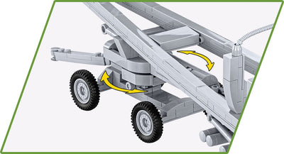 V2 rocket on Meiller vehicle brick model - COBI 3120 - 1210 bricks EXECUTIVE EDITION Other Military Cobi 