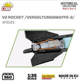 V2 rocket / Vergeltungswaffe-2 brick model - COBI 3121 - 560 bricks Other Military Cobi 