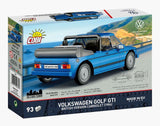 Volkswagen Golf GTI Cabriolet (1984) car brick model - COBI 24661 - 93 bricks car Cobi 