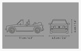 Volkswagen Golf GTI Cabriolet (1984) car brick model - COBI 24661 - 93 bricks car Cobi 