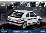 Volkswagen Golf GTI car brick model (1976-1983) - COBI 24358 - 1710 bricks car Cobi 