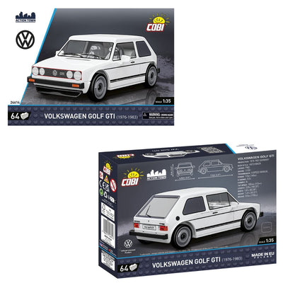 Volkswagen Golf GTI car brick model (1976) - COBI 24614 - 64 bricks car Cobi 