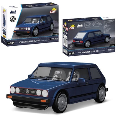 Volkswagen Golf GTI car brick model (1976) - COBI 24615 - 64 bricks car Cobi 