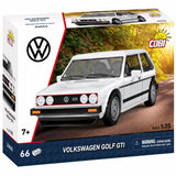 Volkswagen Golf GTI (white) car brick model - COBI 24662 - 68 bricks car Cobi 