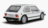 Volkswagen Golf GTI (white) car brick model - COBI 24662 - 74 bricks car Cobi 