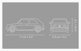 Volkswagen Golf GTI (white) car brick model - COBI 24662 - 74 bricks car Cobi 