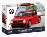 Volkswagen Golf I Cabriolet (red) car brick model - COBI 24660 - 89 bricks car Cobi 