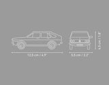 Volkswagen Passat B1 car brick model - COBI 24644 - 107 bricks car Cobi 