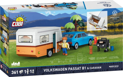 Volkswagen Passat B1 & caravan car brick model - COBI 24643 - 361 bricks car Cobi 
