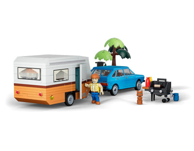 Volkswagen Passat B1 & caravan car brick model - COBI 24643 - 361 bricks car Cobi 