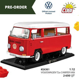 Volkswagen T2a Campervan brick model - COBI 24361 - 2650 bricks car Cobi 