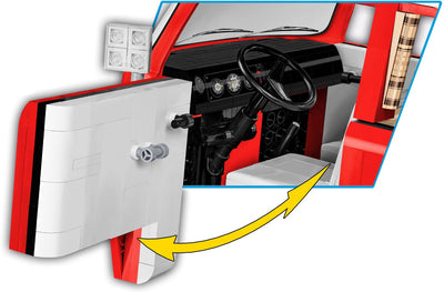 Volkswagen T2a Campervan brick model - COBI 24361 - 2775 bricks car Cobi 