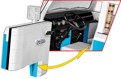 Volkswagen T2a Campervan brick model - COBI 24362 - 2300 bricks car Cobi 