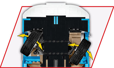 Volkswagen T2a Campervan brick model - COBI 24362 - 2300 bricks car Cobi 