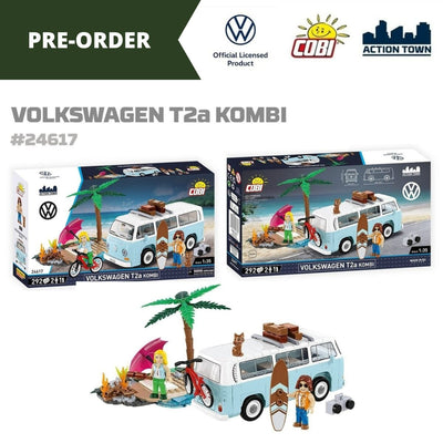 Volkswagen T2a Kombi brick model - COBI 24617 - 292 bricks car Cobi 