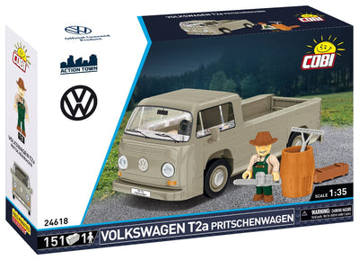 Volkswagen T2a Pritschenwagen brick model - COBI 24618 - 152 bricks car Cobi 
