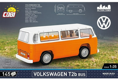 Volkswagen T2b bus brick model - COBI 24621 - 145 bricks car Cobi 