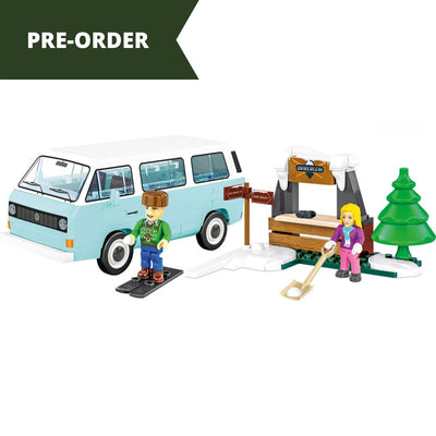 Volkswagen T3 Winter Adventure brick model - COBI 24639 - 189 bricks car Cobi 