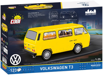 Volkswagen Transporter III (1979) bus brick model - COBI 24634 - 140 bricks car Cobi 