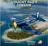 Vought F4U Corsair brick plane model - COBI 5773 - 650 bricks Planes Cobi 