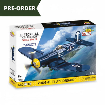 Vought F4U Corsair brick plane model - COBI 5773 - 680 bricks Planes Cobi 