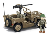 Willys MB 132 KL Jeep brick model - COBI 3133 - 132 bricks Other Military Cobi 