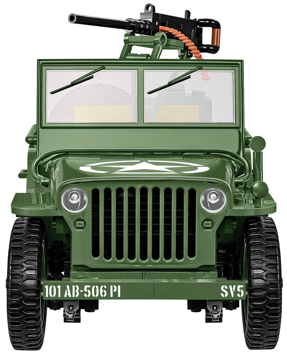 Willys MB - COBI 2804 - 1580 brick Jeep model - Executive