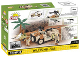 Willys MB SAS brick model - COBI 2298 - 180 bricks Other Military Cobi 