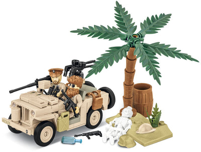 Willys MB SAS brick model - COBI 2298 - 180 bricks Other Military Cobi 