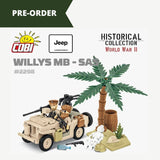 Willys MB SAS brick model - COBI 2298 - 180 bricks Other Military Cobi 