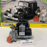 1937 Mercedes 230 WWII - COBI 2251 - 245 Bricks - 1 Figurine - BRICKTANKS