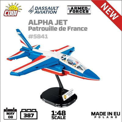 Alpha Jet Patrouille de France - COBI 5841 - 387 bricks Planes Cobi 