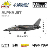 Alpha Jet Patrouille French Air Force - COBI 5842 - 366 bricks Planes Cobi 
