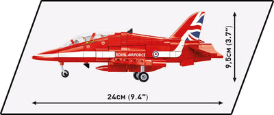 BAe Hawk T1 Red Arrows brick plane model - COBI 5844 - 389 bricks Planes Cobi 