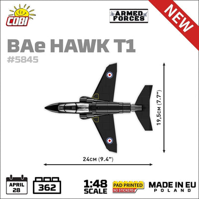 BAe Hawk T1 Royal Air Force - COBI 5845 - 362 bricks Planes Cobi 
