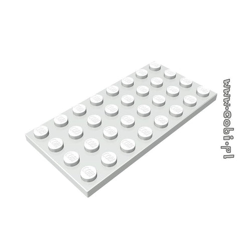 Baseplate 4x8 1/3 - Light grey - BRICKTANKS